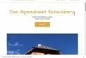 bed and breakfast Das Alpenchalet Katschberg