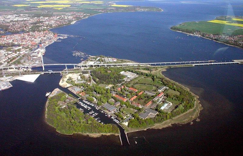 Brug van Stralsund naar Rügen